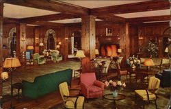 The Pine Room - Main Lodge, Skytop Club Pennsylvania Postcard Postcard