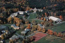 Aerial View of Berkshire School Postcard