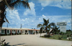 Hickman's Motel Stuart, FL Postcard Postcard