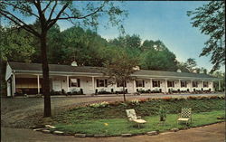 Willow Dell Motel Postcard