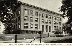 Swift Hall of Engineering at Northwestern University Evanston, IL Postcard Postcard