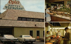 Ogle's Buffet Restaurant Postcard