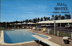 Holiday Motel Athens, TN Postcard Postcard