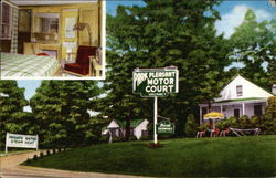 Park Pleasant Motor Court Postcard