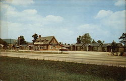 Masser's Motel & Restaurant Postcard