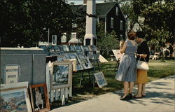 Wickford Art Festival North Kingstown, RI Postcard Postcard