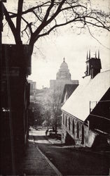 State House From Church Street Postcard