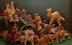 Steiff Zoo Favorites at Roger Williams Park Postcard