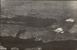 Camp Yawgoog From the Air Rockville, RI Postcard Postcard