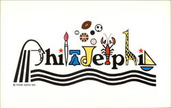 Philadelphia Has It All Postcard