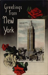 Greetings From New York Postcard