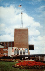 Atlantic City Race Course, Club House Entrance Postcard