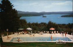 Lake Winnipesaukee's Most Scenic Resort - Shangri-La Motel Postcard