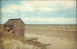 "Half-Way House" at Foot of Water Street, Cape Cod Postcard