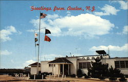 Avalon Yacht Club New Jersey Postcard Postcard