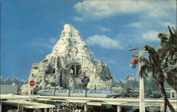 Monorail System, Disneyland Anaheim, CA Postcard Postcard