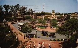 Town Square - Main Street Postcard