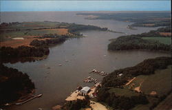 A view of Worton Creek Postcard