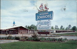 Howard Johnson's Motor Lodge and Restaurant Rocky Mount, NC Postcard Postcard