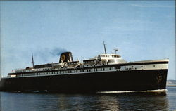 SS Spartan Ludington, MI Postcard Postcard