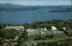 Aerial View of Brickyard Mountain Inn, Route 3 Postcard