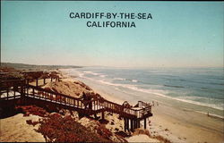 San Elijo State Beach Park Cardiff-by-the-Sea, CA Postcard Postcard