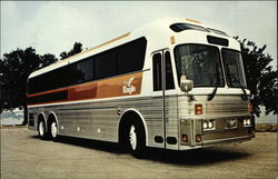 American Eagle Model 10 Intercity Coach Buses Postcard Postcard