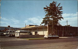 Greyhound Bus Terminal South Bend, IN Postcard Postcard