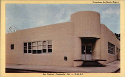 Bus Station Postcard