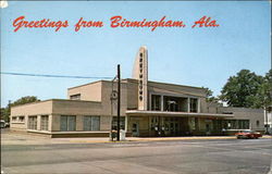 Greetings From Birmingham, Alabama Postcard