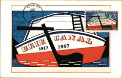 Erie Canal 1817-1967 Postcard