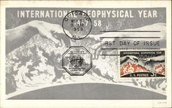 International Geophysical Year, 1957-58 Postcard