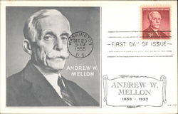 Andrew W. Mellon - 1855-1937 Postcard
