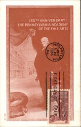 150th Anniversary, The Pennsylvania Academy of the Fine Arts Maximum Cards Postcard Postcard