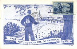 Future Farmers of America 1928-1953 Postcard