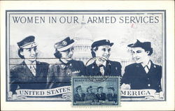 Women in Our Armed Services Postcard