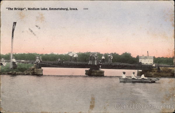 The Bridge, Medium Lake Emmetsburg Iowa
