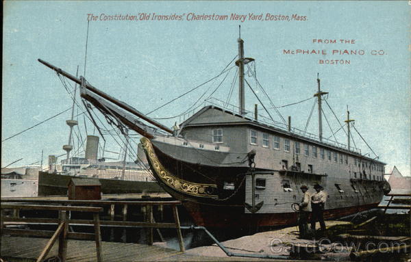 The Constitution Old Ironsides, Charlestown Navy Yard Boston Massachusetts