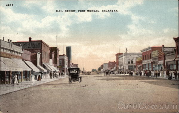 Main Street Fort Morgan Colorado