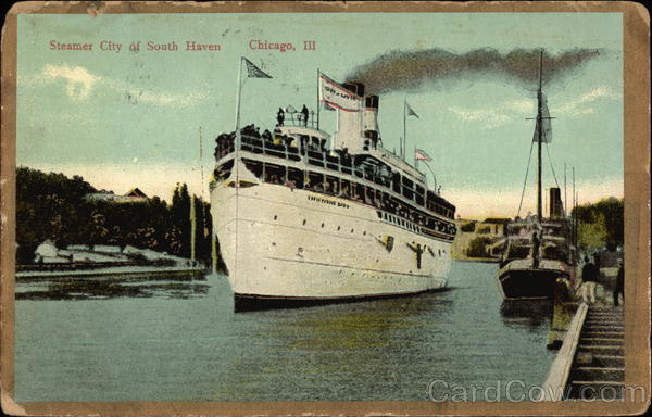 Steamer City of South Haven Chicago Illinois