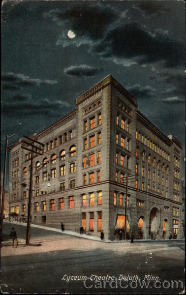 Lyceum Theatre Duluth Minnesota