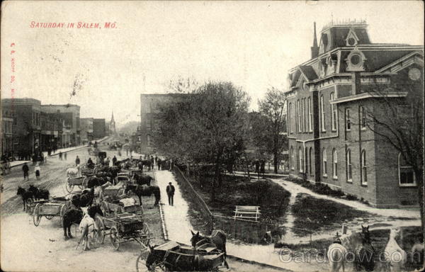 Saturday in Salem Missouri