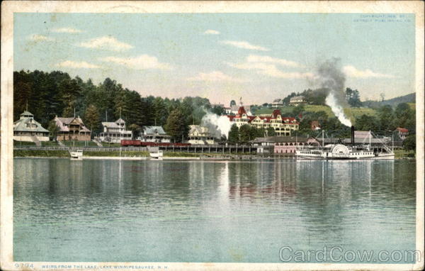 Weirs from the Lake Lake Winnipesaukee New Hampshire