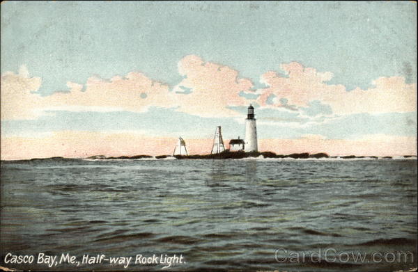 Halfway Rock Light Harpswell Maine