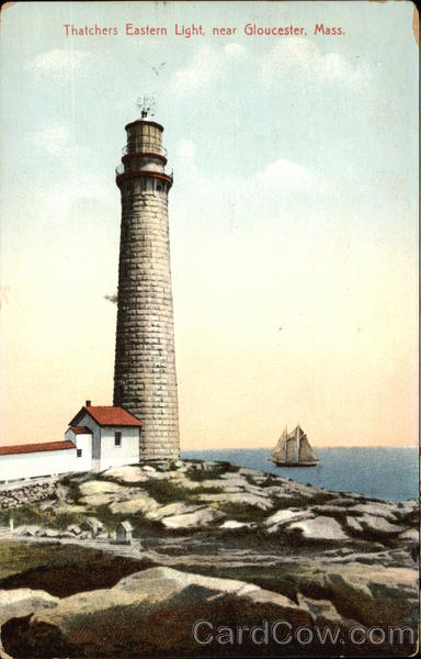 Thatchers Eastern Light Gloucester Massachusetts