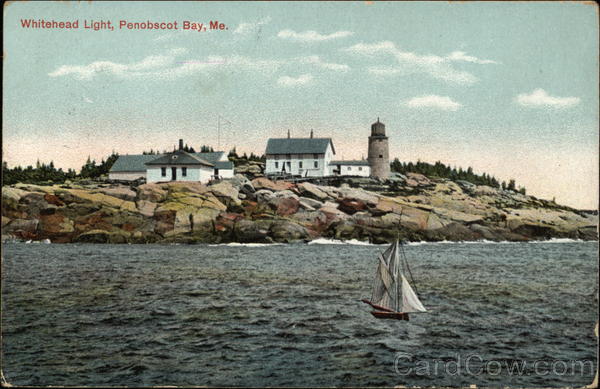Whitehead Light View from the Water St. George Maine