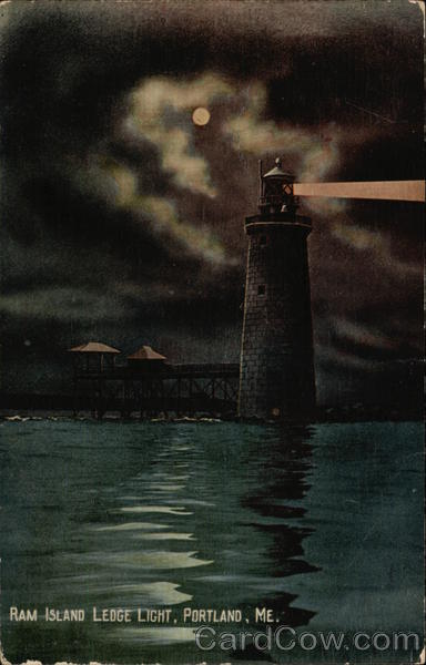 Ram Island Ledge Light Portland Maine