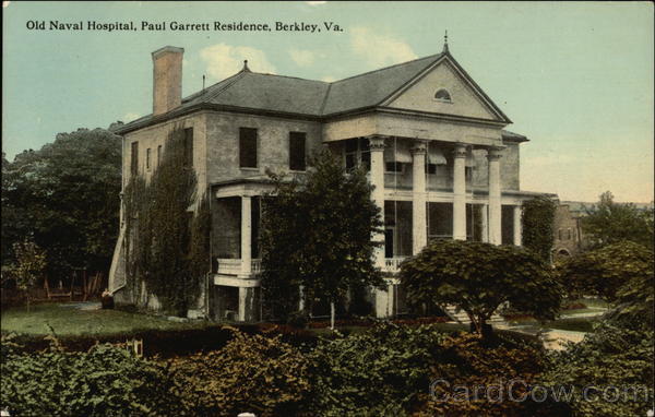 Old Naval Hospital, Paul Garrett Residence Berkley Virginia