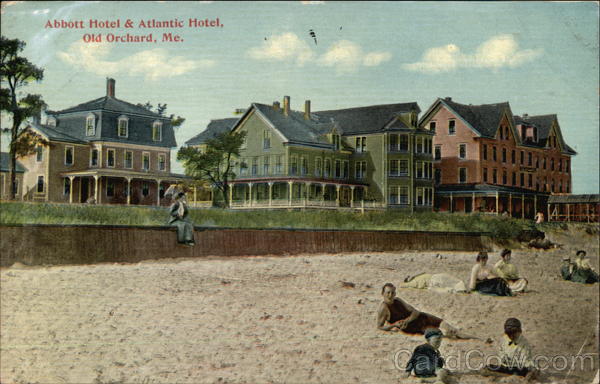 Abbott Hotel & Atlantic Hotel Old Orchard Beach Maine