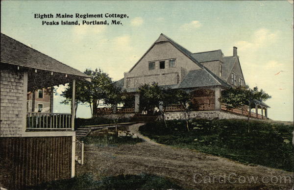 Eighth Maine Regiment Cottage, Peaks Island Portland
